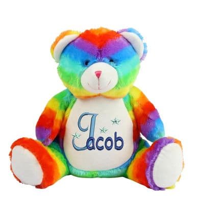 Personalised Rainbow Teddy