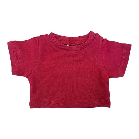 Personalised Teddy Bear Top - Red Teddy T-shirt | Personalised Bears