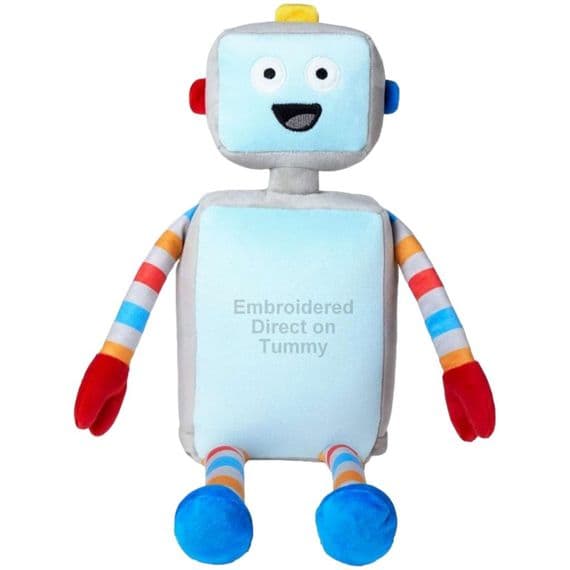 Personalised Robot - Personalised Robot Teddy - Personalised Teddy Bears