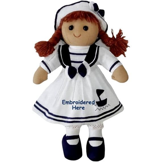 Personalised Rag Doll - Soft Body Traditional Dolly | Personalised Bears