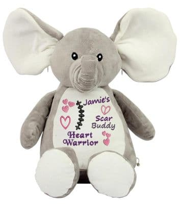 Personalised Scar Buddy Elephant