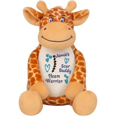 Personalised Scar Buddy Giraffe
