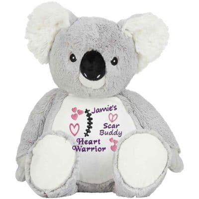 Personalised Scar Buddy Koala Bear
