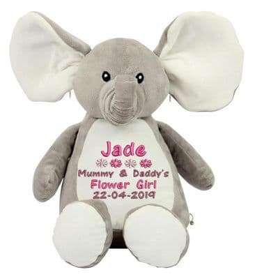 Personalised Wedding Elephant Gift