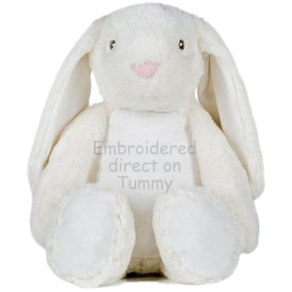 White best sale bunny plush