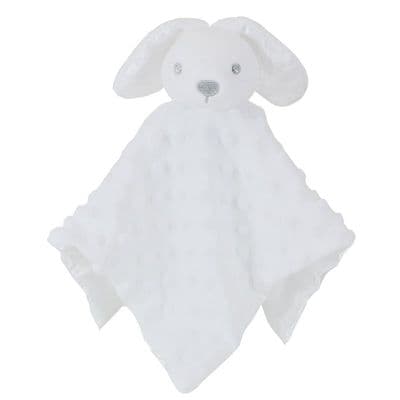Personalised White Dimple Bunny Comforter
