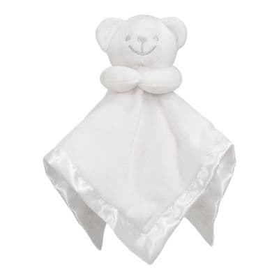 Personalised White Satin Comforter