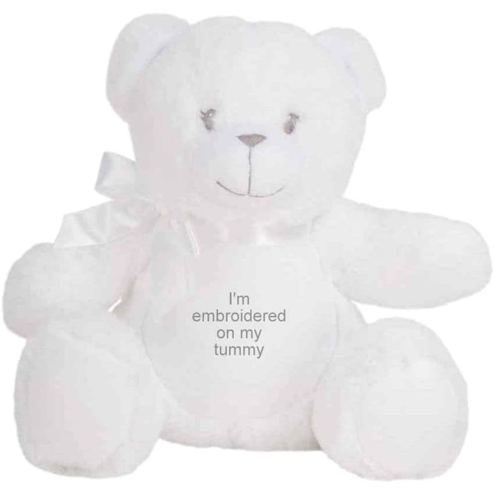 Custom embroidered teddy hot sale bear