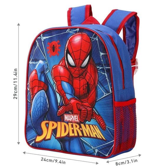 Spiderman Back Pack - Spiderman  Rucksack | Personalisedbears