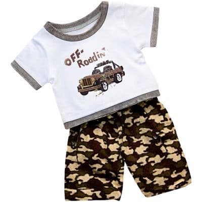 Teddy Bear Clothes Boys Off Road Outfit