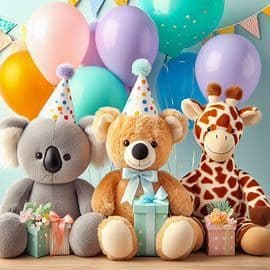 Personalised Birthday Bears 