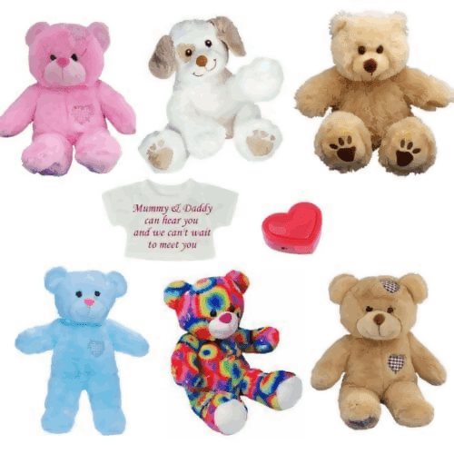 Heartbeat bear discount for newborns