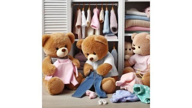 Teddy Bear Clothes and outfits fits Build A Bear