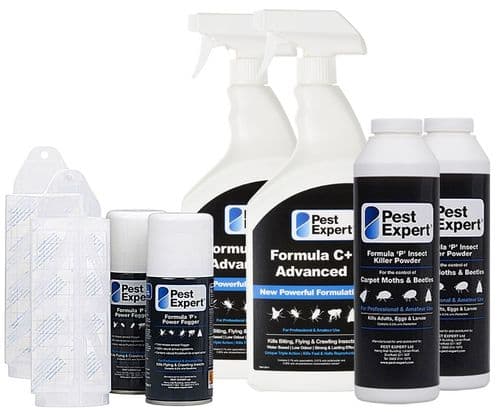 Carpet Moth Treatment Kit for 2 Rooms