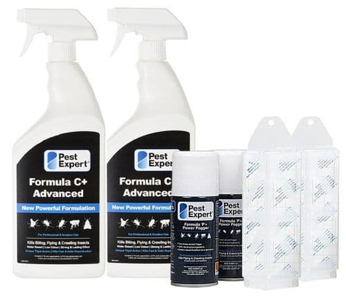 Clothes Moth Control Kit for 2 Rooms