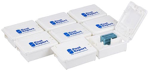 Lockable Indoor Mouse Bait Stations x 8