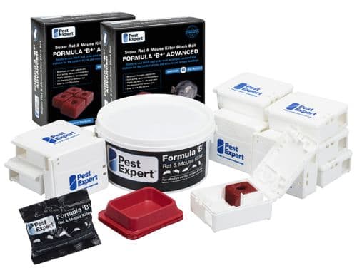 Mouse Poison Kit 2 (600g Mouse Poison & 30 Mouse Bait Blocks)