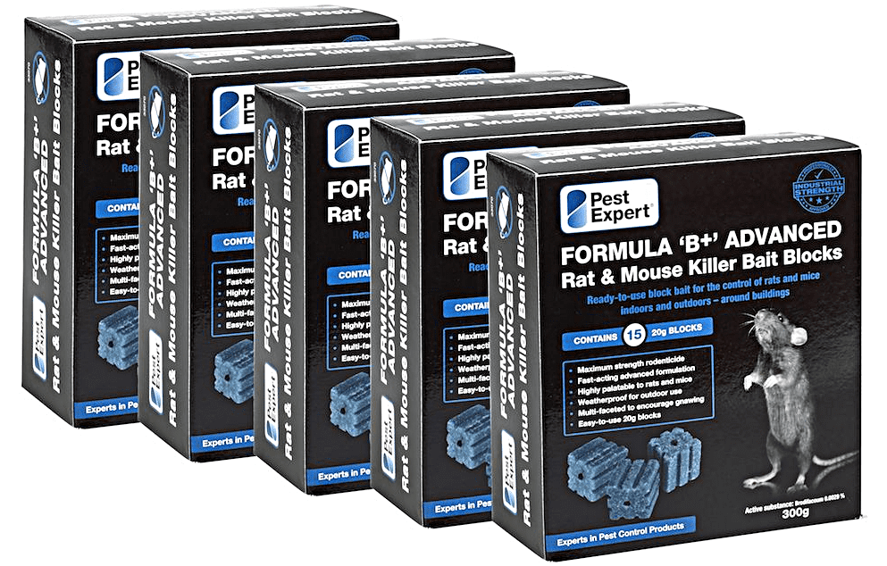 Mouse Poison Bait Blocks 1.5kg. Pest-Expert.com