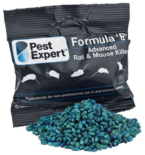 Pest Expert Formula B Rat Killer Poison (3 x 60g - 180g)