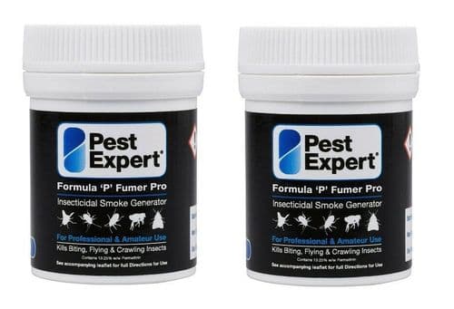 Pest Expert Formula P Pro Fumer Bed Bug Smoke Bombs (Twinpack)