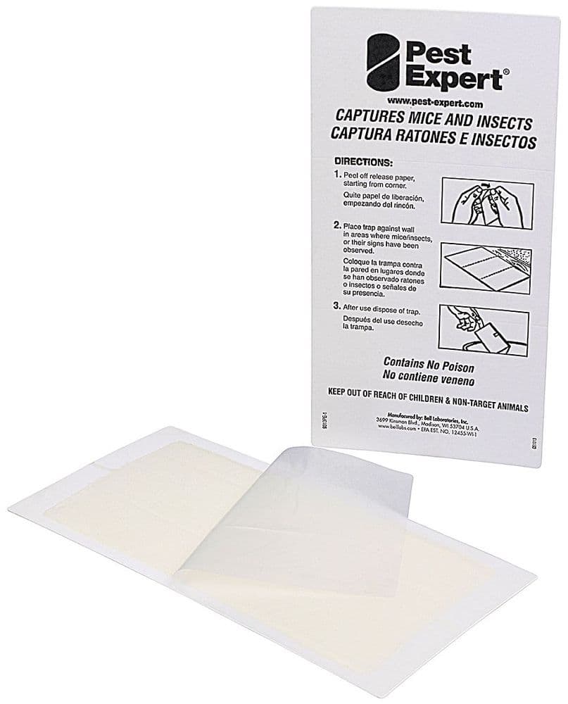 Plastic Mouse Traps Qualirey 20 Pcs 47 Inch Ultra Large Sticky Mouse ...
