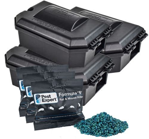 Rat Poison Kit 3 (with 6kg Pest Expert Formula 'B' Rat Killer)