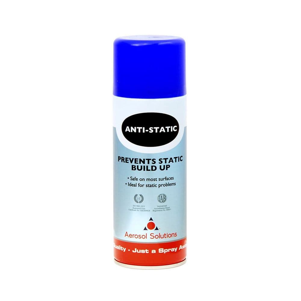 0501 ANTI STATIC SPRAY Prevent Static Build Up - Pack of 12 x 400ml