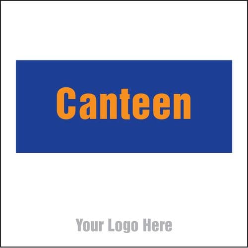 55712 Canteen, site saver sign 400x400mm (400x400mm) Safety Sign