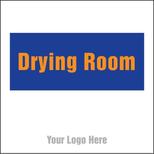 55724 Drying room, site saver sign 400x400mm  (400x400mm) Safety Sign
