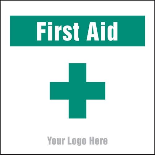55727 First aid, site saver sign 400x400mm (400x400mm) Safety Sign