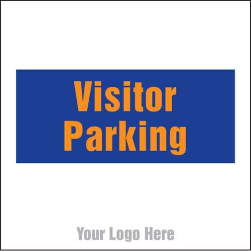 55733 Visitor parking, site saver sign 400x400mm (400x400mm) Safety Sign