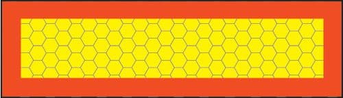 56348 ECE70 Vehicle marking plate 600x200mm boxed (600x200mm) Safety Sign