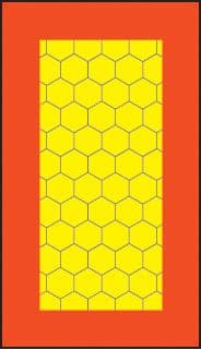 56349 ECE70 Vehicle marking plate 200x300mm boxed (200x300mm) Safety Sign