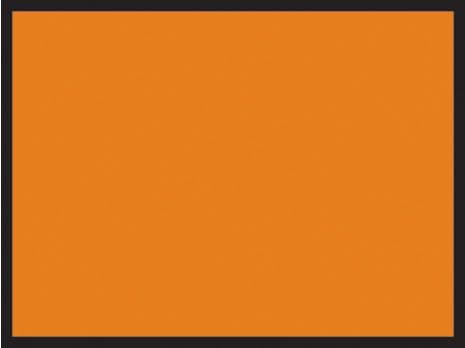 56364 Front placard 400x300mm aluminium (400x300mm) Safety Sign