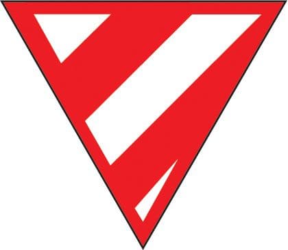 56370 Protruding load marker 685x685x610mm  (685x685x610mm) Safety Sign
