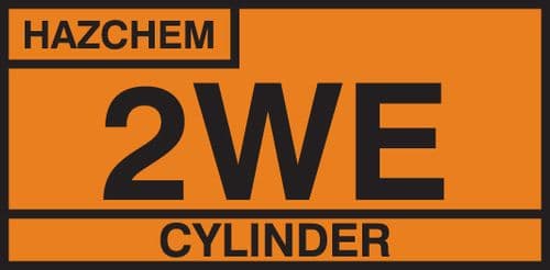 56375 2WE cylinder storage placard sav (610x300mm) Safety Sign