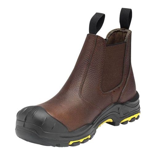 DEALER/T Brown JCB Dealer Safety Boot