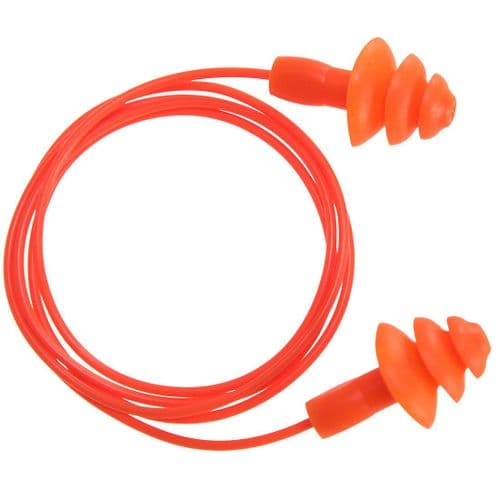 EP04 - Portwest TPE Reusable Ear Plugs - 50 Pairs