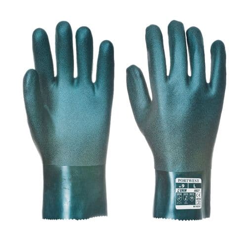 Portwest A827/A835/A845 Double-Dipped PVC Gauntlets - Pack of 12
