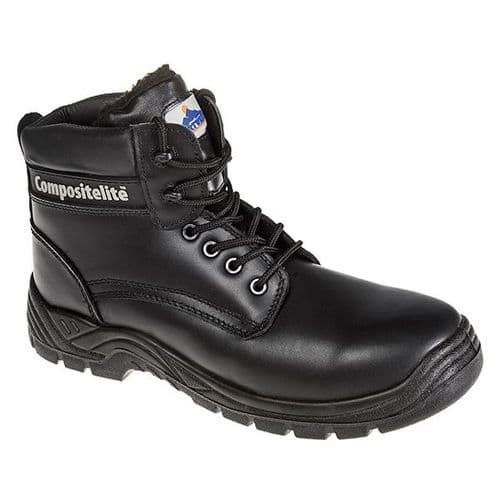 Portwest FC12 Black Compositelite Fur Lined Thor Boot S3S SR
