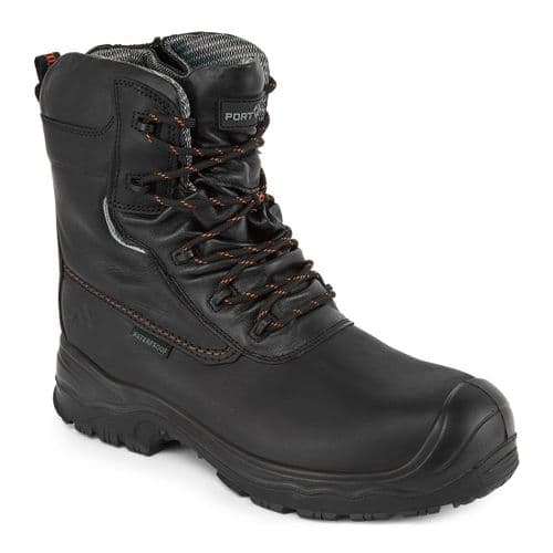 Portwest FD02 Black Compositelite Traction 7 inch (18cm) Safety Boot S7 HRO CI FO