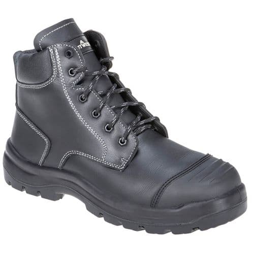 Portwest FD10 Black Clyde Safety Boot S3 HRO CI HI FO