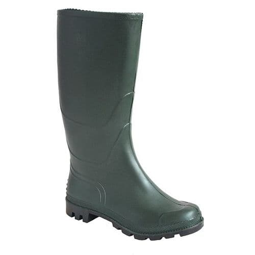 Portwest FW90G Green PVC Wellington 04