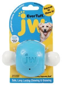 Nylon Bone Squeaky Ball - Chicken Flavour