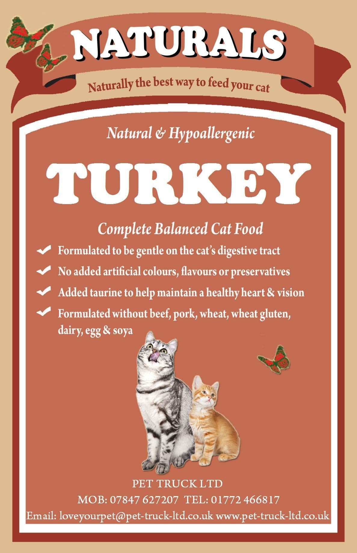 Pet Truck Ltd Naturals Premium Cat Food 7