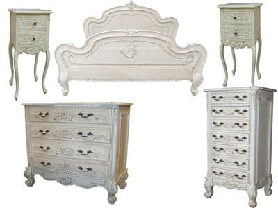 1 Antique White Bedroom Set