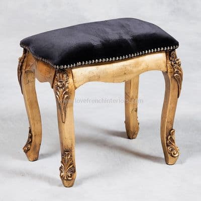 Antique Gold Stool
