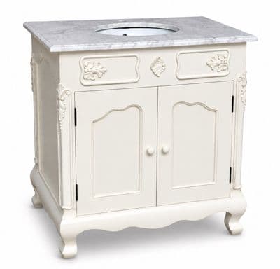 Aston Sink Vanity Unit with Solid Marble Top