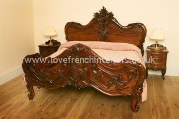 Baroque Carved Bed Kingsize