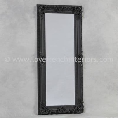 Black Tall and Slim Mirror